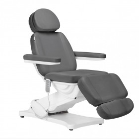 Beauty Bed SILLON CLASSIC (PU, 4 Motors), Grey